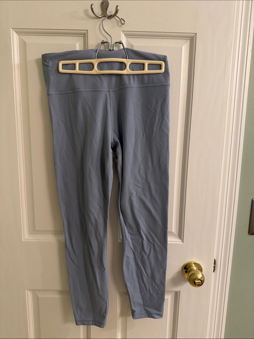 Athleta Slate Blue High-Rise Performance Leggings